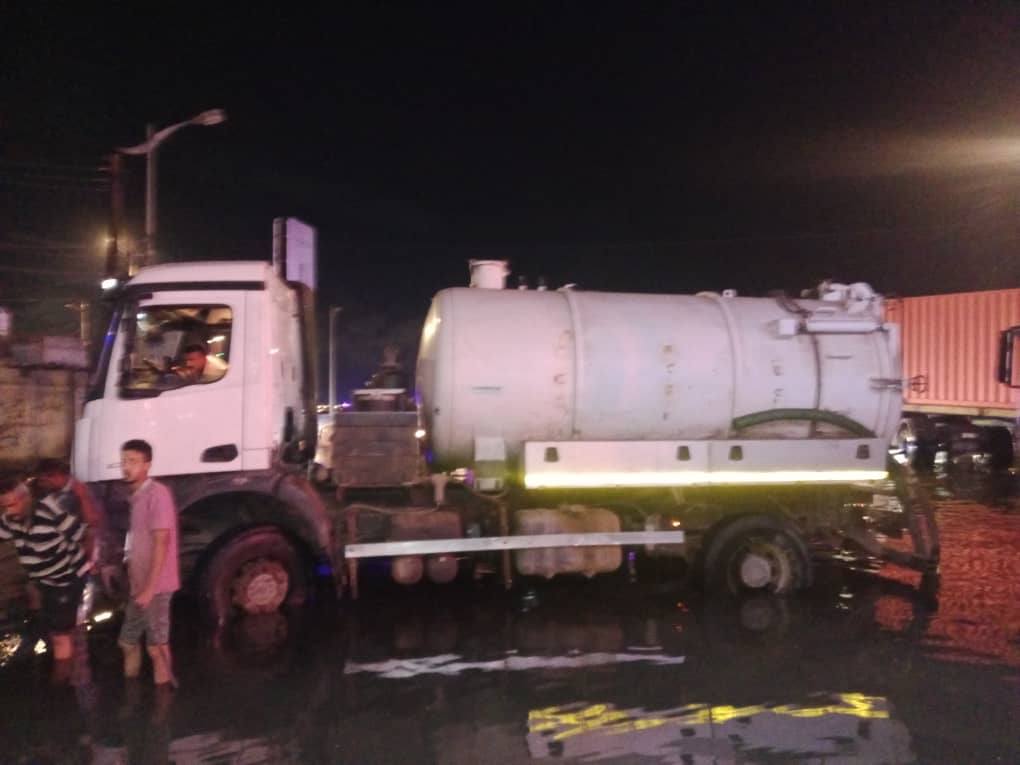 نعمل بهمه لمعالجة طفح مياه الصرف الصحي في الشيخ عثمان والمنصورة