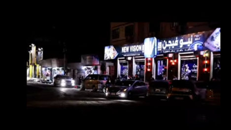 ننفيذ أعمال شفط مياه الصرف الصحي في حي ريمي بالمنصورة