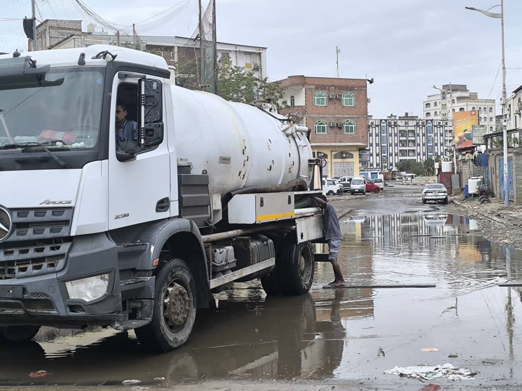 شفط الامطار في المعلا