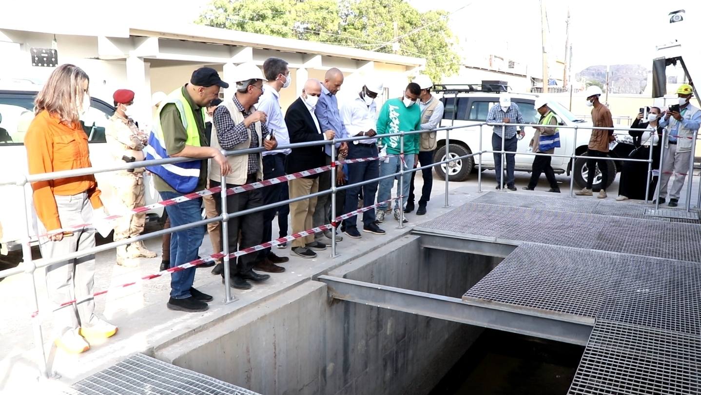 الشرجبي و باحبيرة ووفد من الينك الدولي